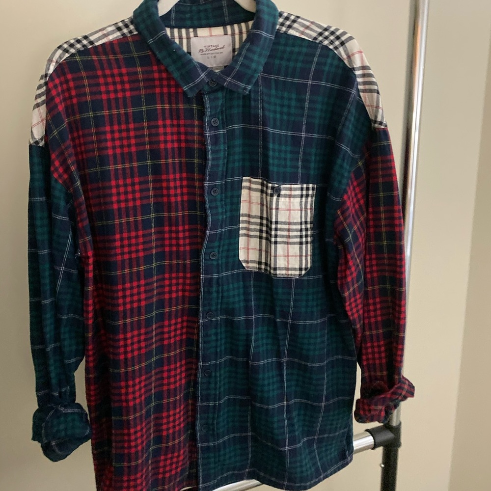 Cotton On Longsleeve Plaid ButtonUp
